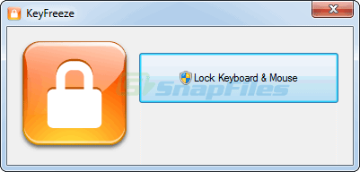 screenshot of KeyFreeze