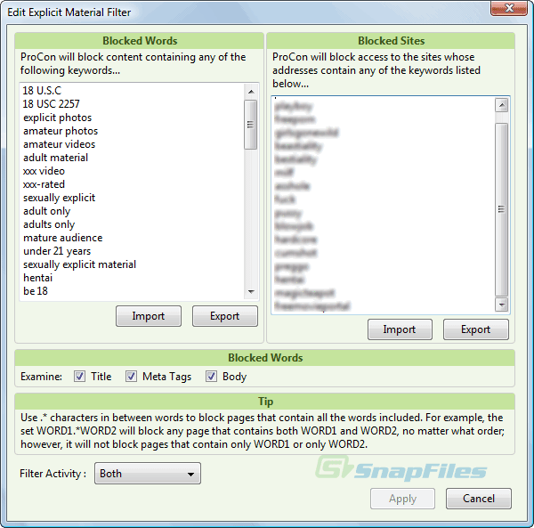 screenshot of ProCon Latte