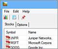 sStockQuote screenshot