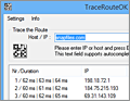 TraceRouteOK screenshot